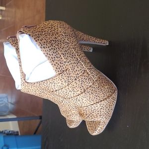 Fergalicious Taylor Peep Toe Heels